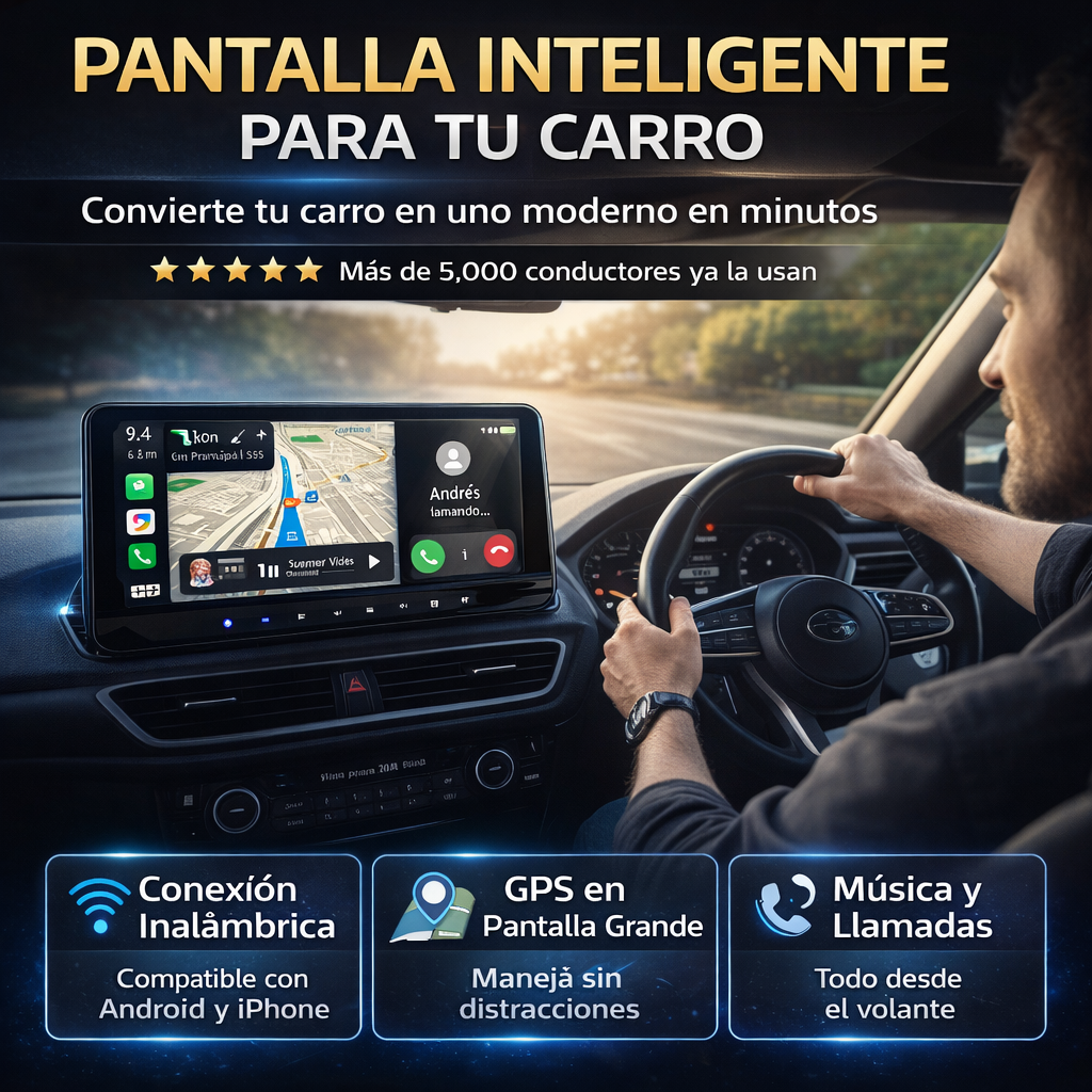 Pantalla para automóvil