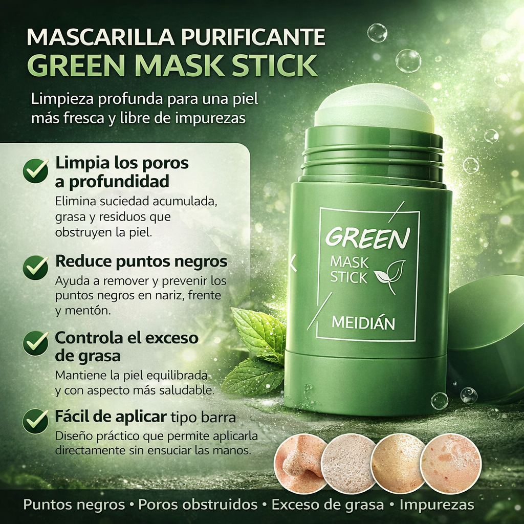 Mascarilla facial para puntos negros
