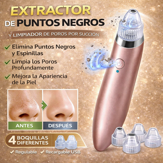 Extractor de puntos negros por succión