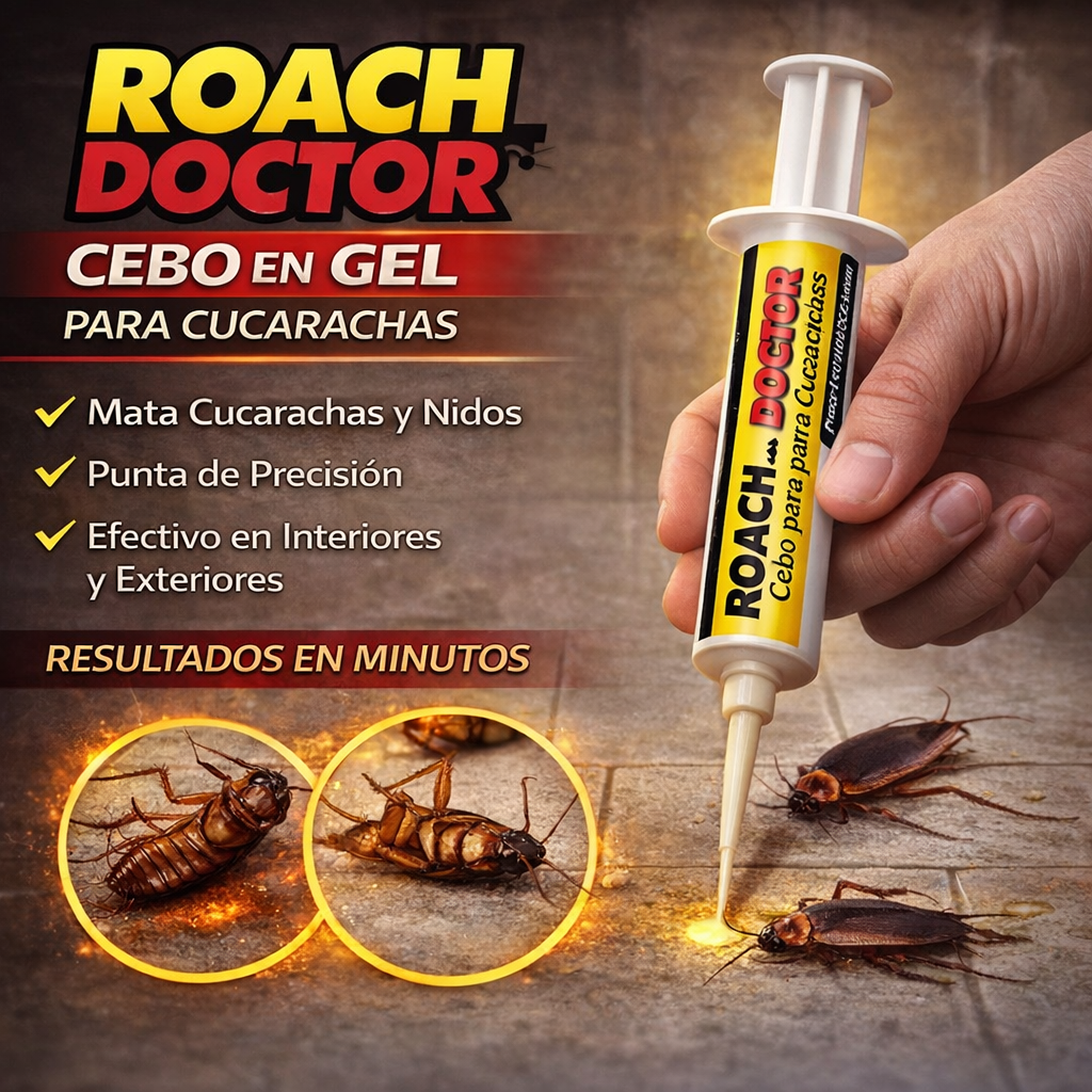 Cebo en gel para eliminar cucarachas