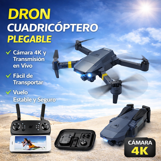 Dron plegable