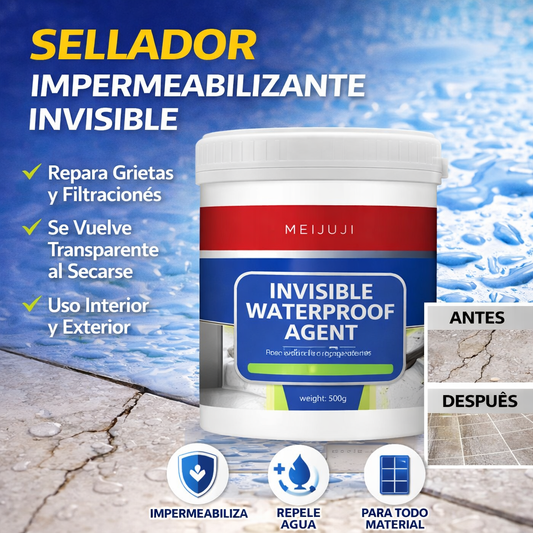 Sellante impermeabilizante invisible