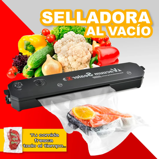 Selladora al vacío UltraMax® + Bolsas de sellado